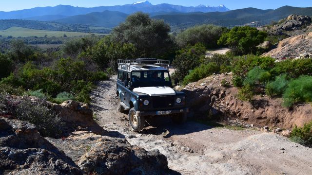 Randonnée 4x4 Raid dans l'Agriate en Corse
