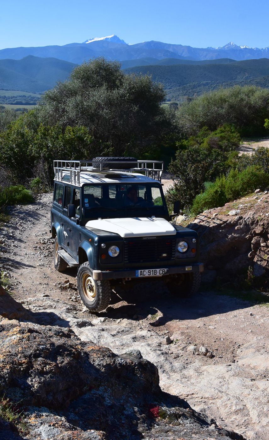 Randonnée 4x4 Raid dans l'Agriate en Corse